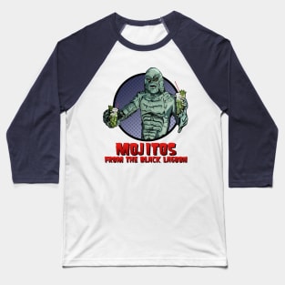 Mojitos from the Black Lagoon Baseball T-Shirt